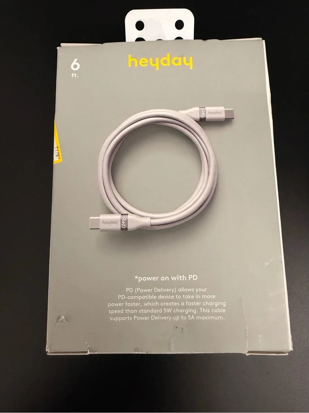 HEYDAY Soft Touch Fast Charging Cables